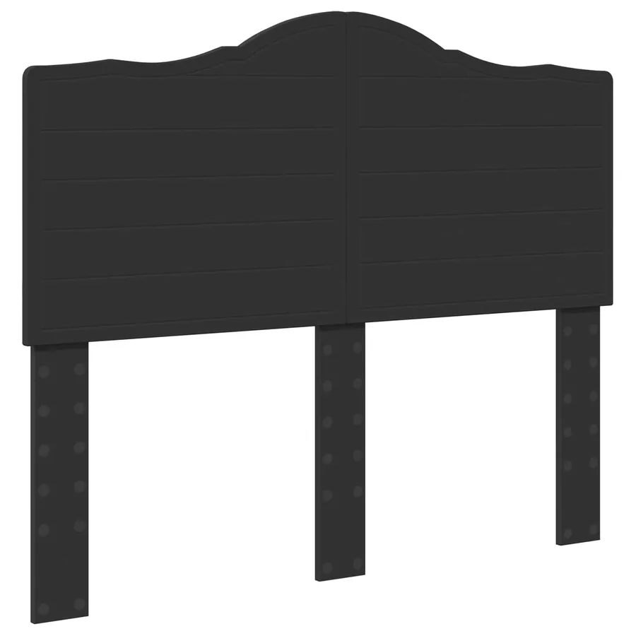 Lit de Rangement Noir 120 x 190 cm Bois d'ingénierie - 7