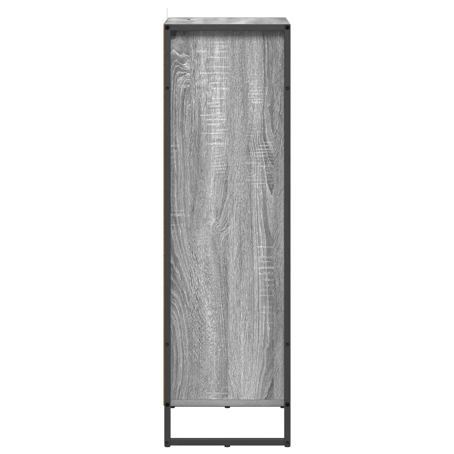 Cabinet de salle de bain Gris Sonoma 40 x 30 x 100 cm - 6