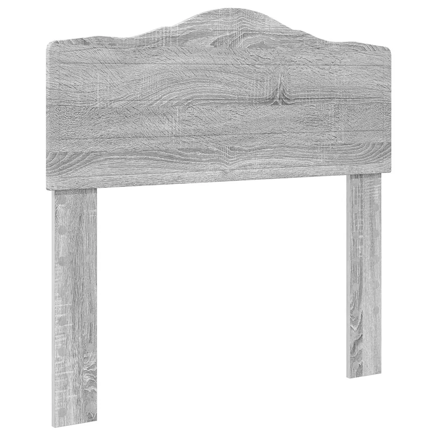Cadre de lit Gris Sonoma 90 x 200 cm Bois Ingénierie - 7