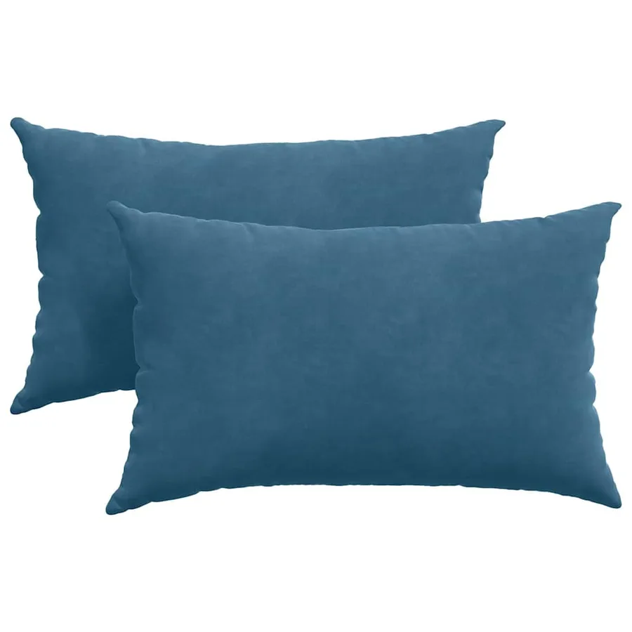 Coussins de canapé 2 pcs Bleu 50 x 30 cm - 2