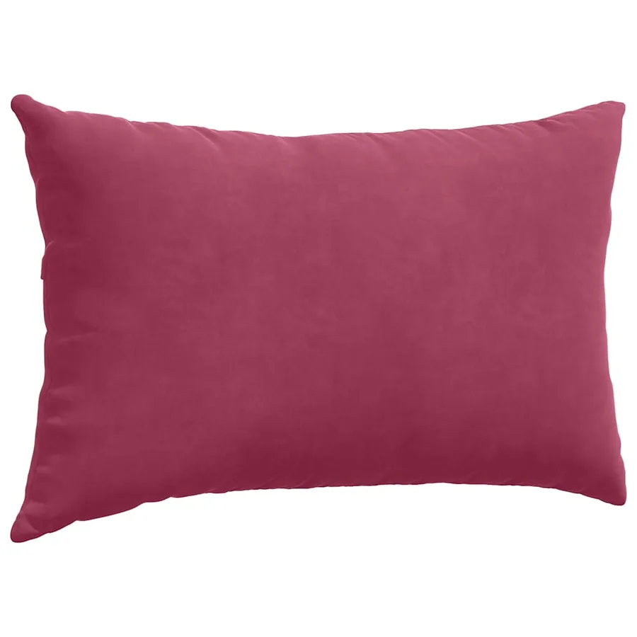 Coussins de canapé 2 pcs Rouge bordeaux 50 x 30 cm - 5