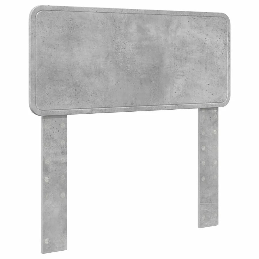 Tête de lit Gris béton Bois d'ingénierie - 2