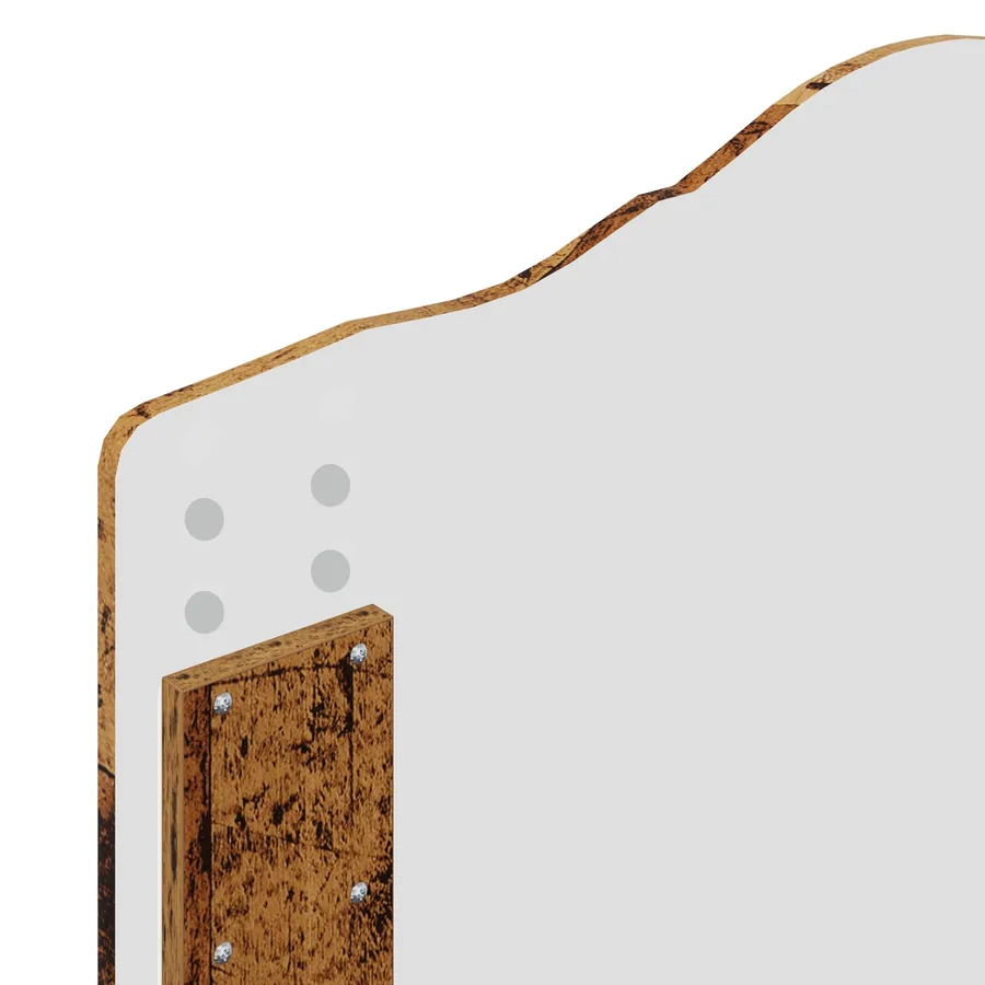 Cadre de lit Bois ancien 90 x 200 cm Bois de pin massif - 11