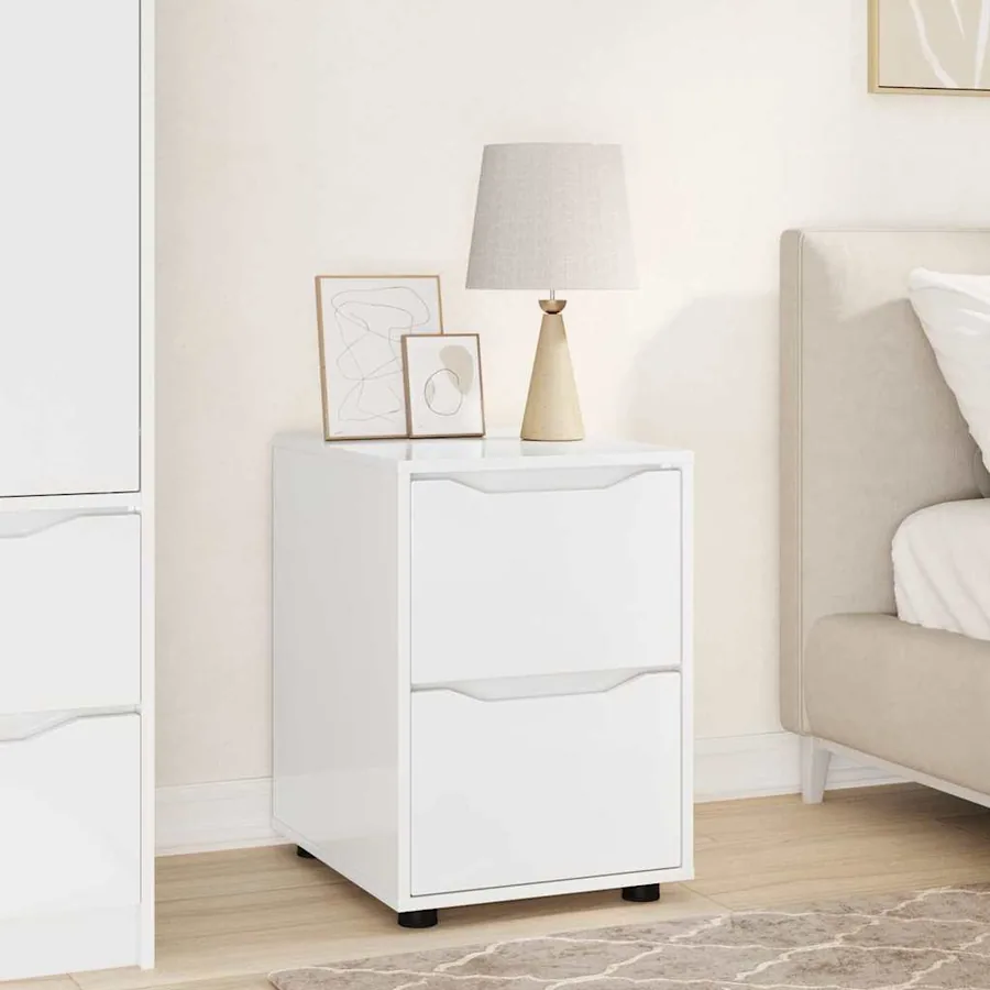 Armoire de rangement Blanc brillant 40 x 48 x 57 cm
