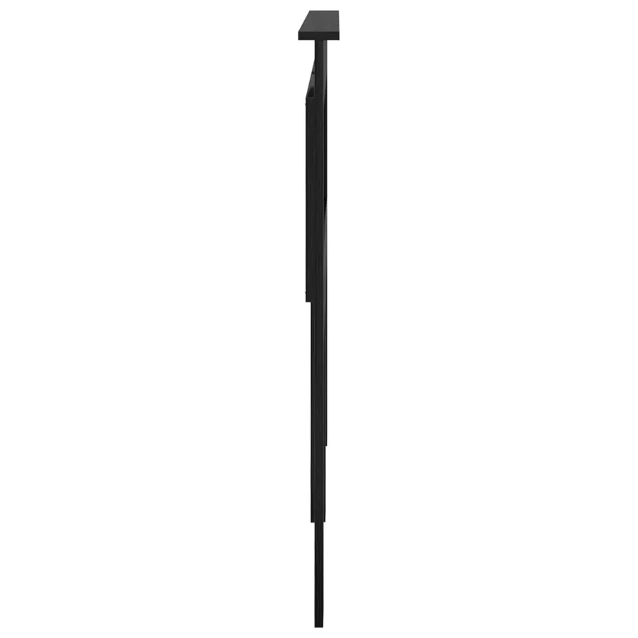 Tête de lit Chêne noir 150 cm Bois d'ingénierie - 5