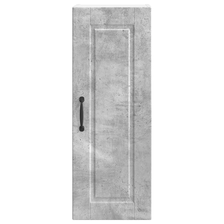 Meuble mural PORTO 2 pcs Gris béton 30 x 31 x 80 cm - 7