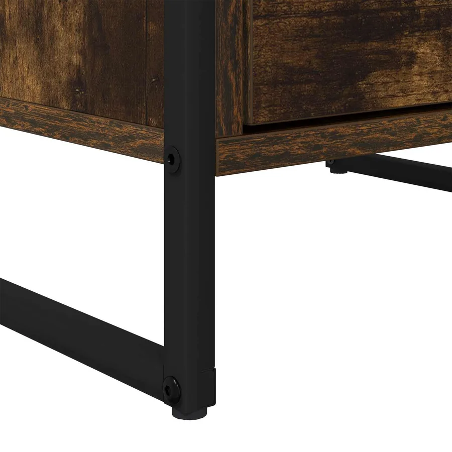 Buffet Chêne Fumé 42 x 36 x 75.5 cm Bois d'ingénierie - 10