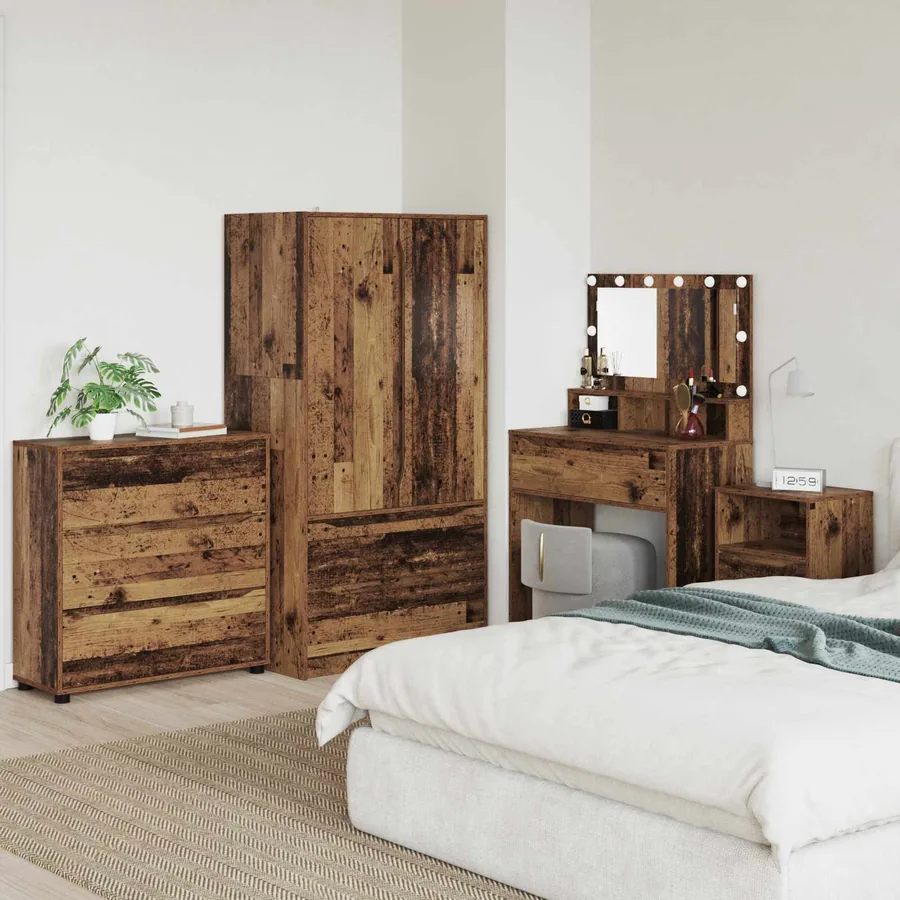 Armoire de rangement Bois Ancien 80 x 31 x 81 cm