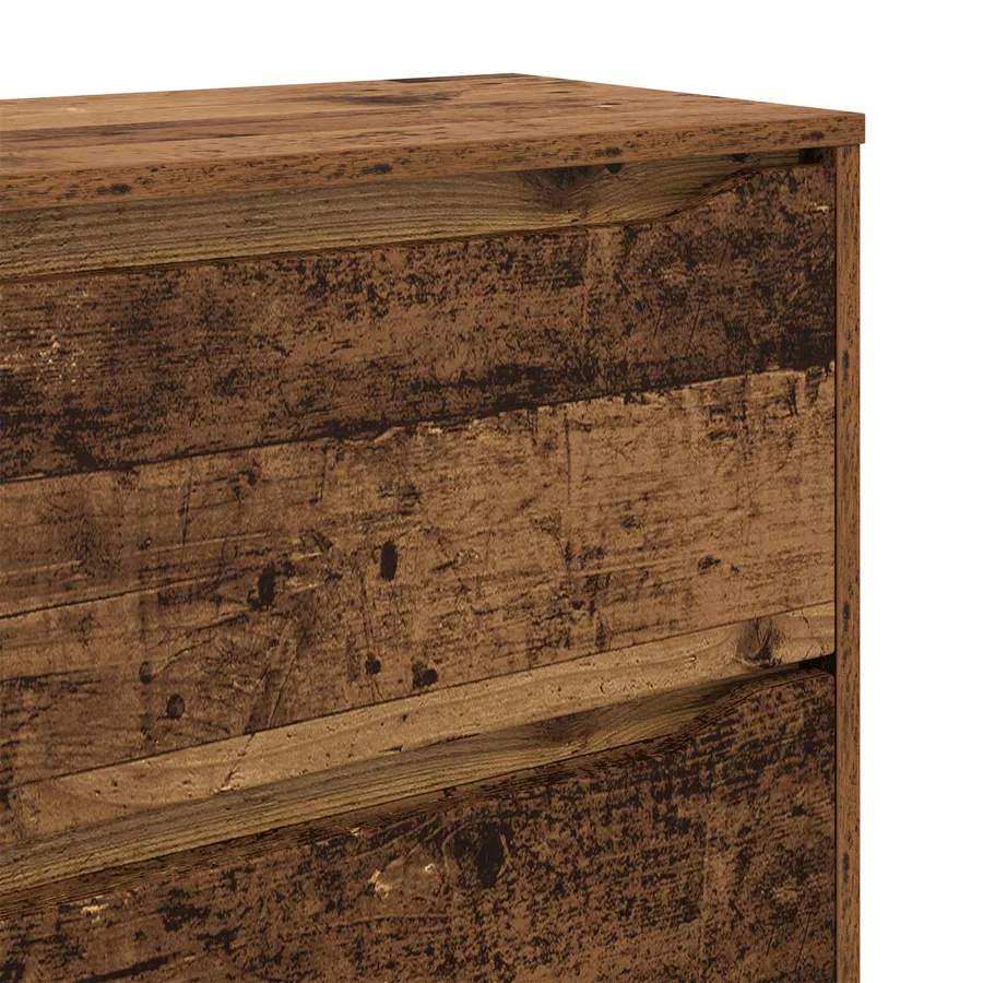 Armoire de rangement Bois Ancien 80 x 31 x 81 cm - 12