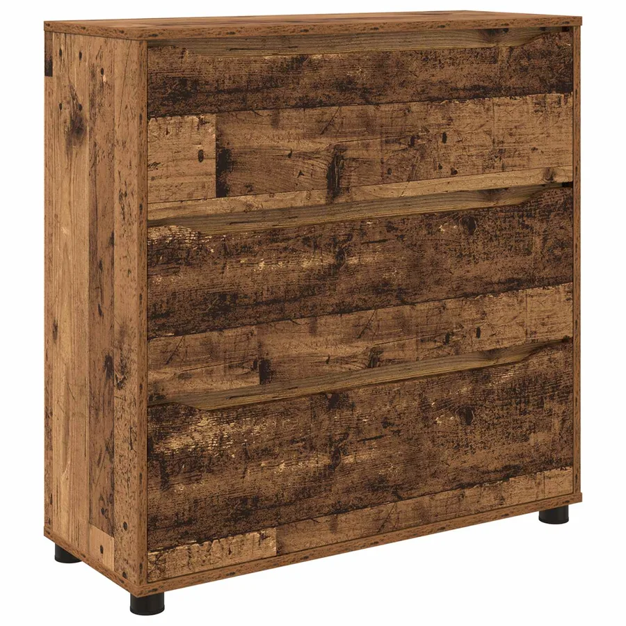 Armoire de rangement Bois Ancien 80 x 31 x 81 cm - 2