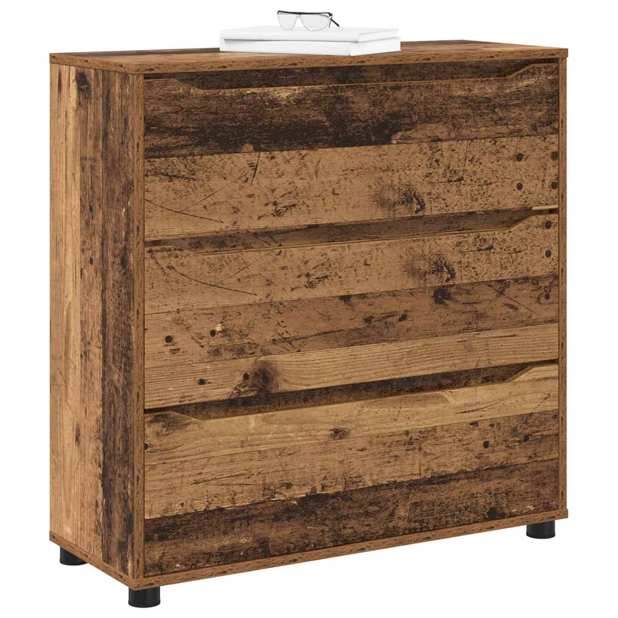 Armoire de rangement Bois Ancien 80 x 31 x 81 cm - 3