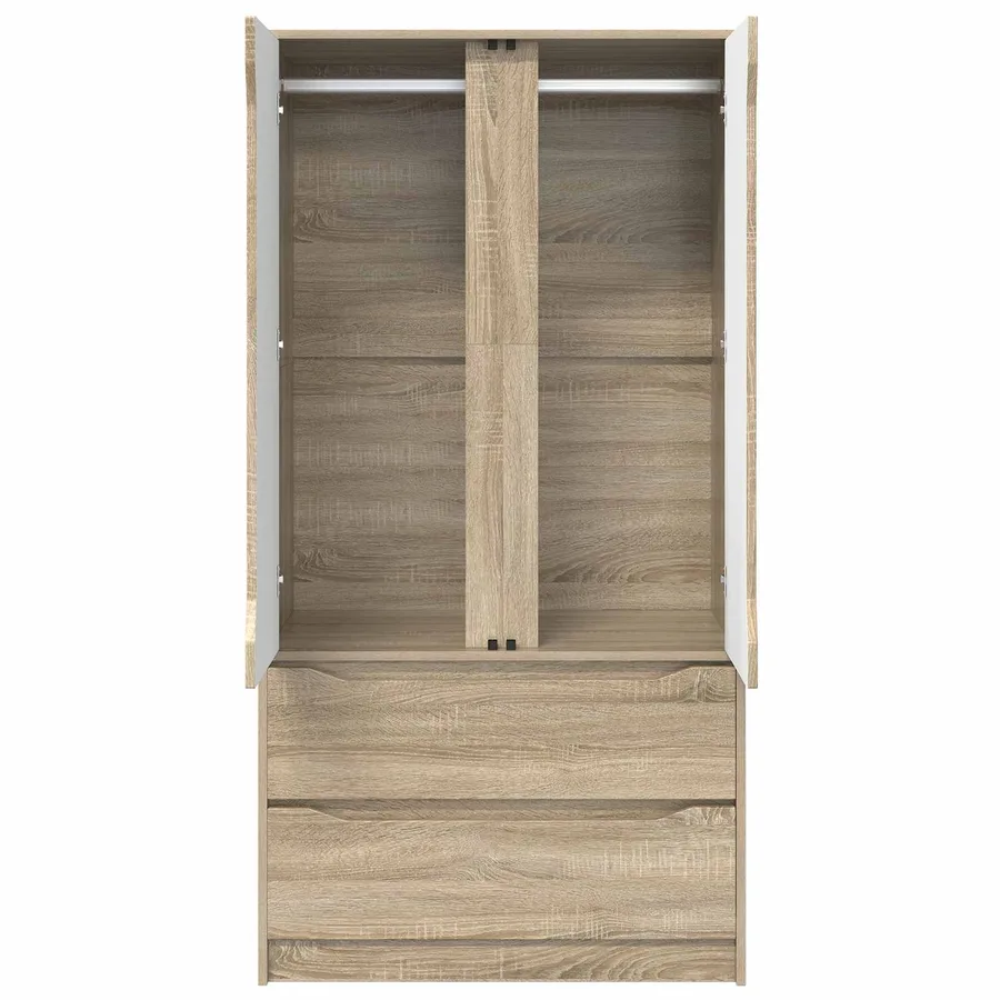 Armoire Chêne Sonoma 79,5 x 49 x 156 cm Bois d’ingénierie - 6