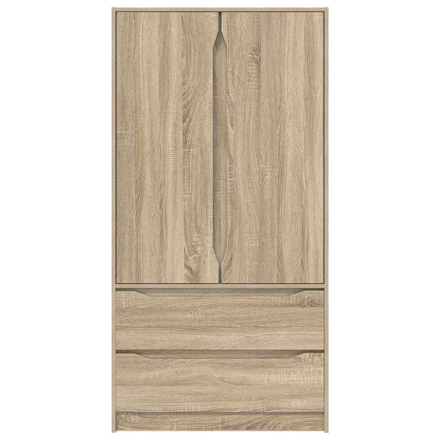 Armoire Chêne Sonoma 79,5 x 49 x 156 cm Bois d’ingénierie - 7