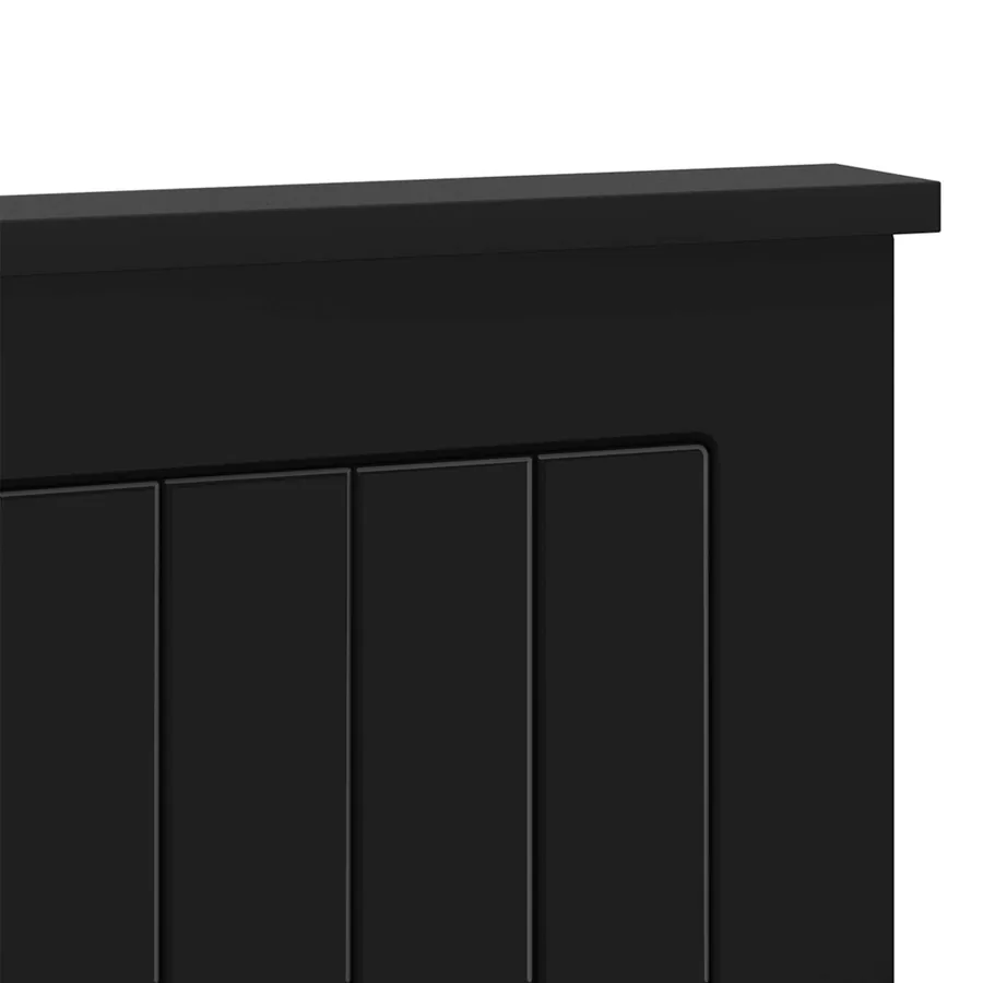 Tête de lit Chêne noir Bois d'ingénierie - 7
