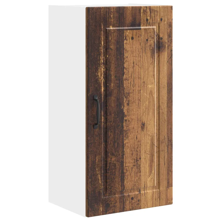 Meuble mural PORTO Bois ancien 40 x 31 x 80 cm - 2