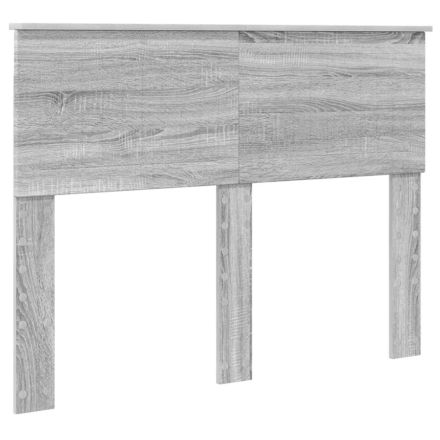 Cadre de lit Gris Sonoma 120 x 190 cm Pin massif - 6