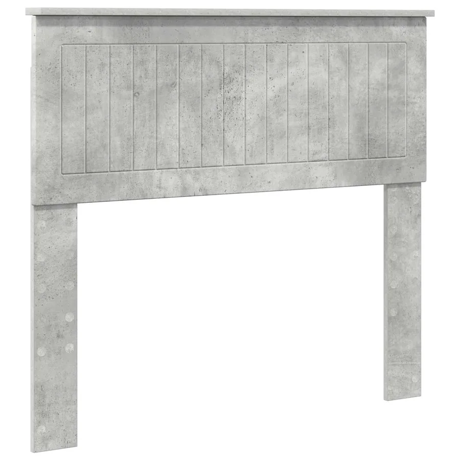 Tête de lit Gris béton Bois d'ingénierie - 2