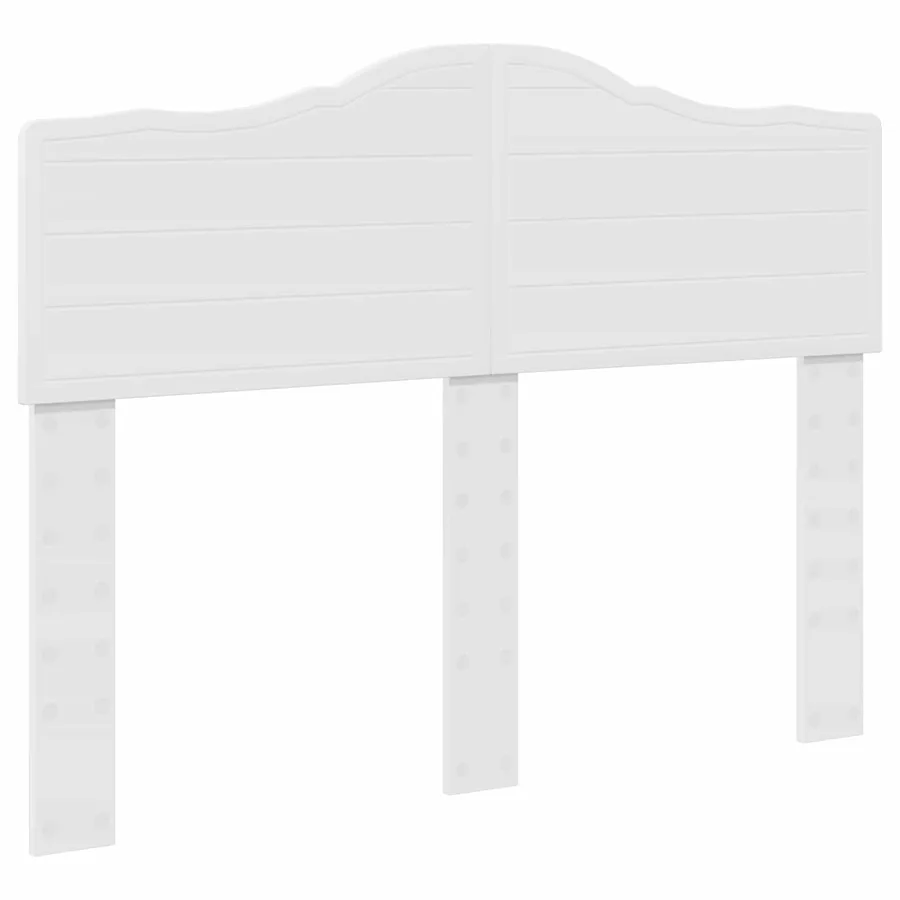 Cadre de lit Blanc 120 x 190 cm Bois de pin massif - 6