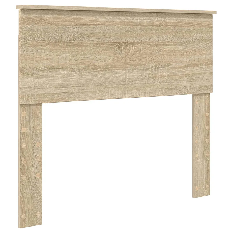 Cadre de lit Chêne Sonoma 100 x 200 cm Bois Ingénierie - 7
