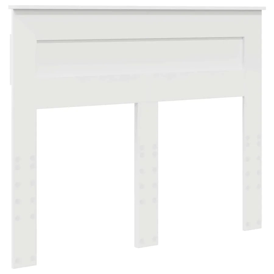 Cadre de lit Blanc 120 x 200 cm Bois de pin massif - 6