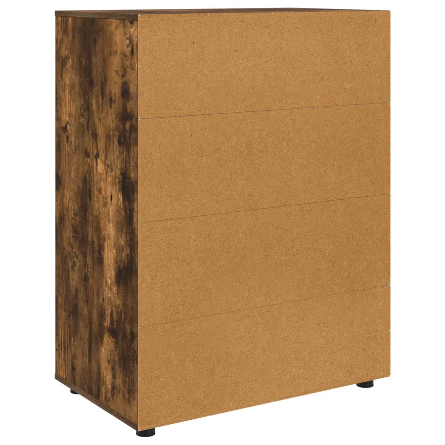 Armoires de rangement Chêne fumé 80 x 48 x 105 cm - 8