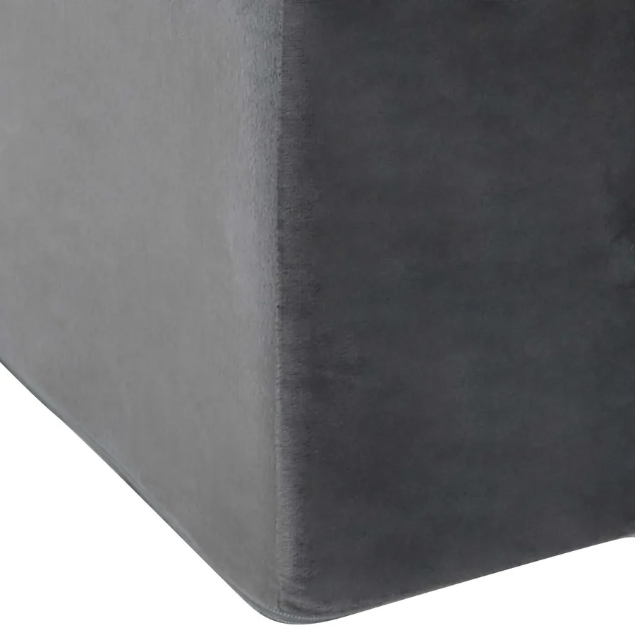 Coussin pour les jambes Gris 68 x 40 x 18 cm Mousse PU - 7
