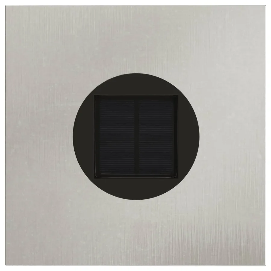 Lumière de Chemin LED Solaire 2 pcs Blanc chaud 18 x 18 x 50 cm - 9