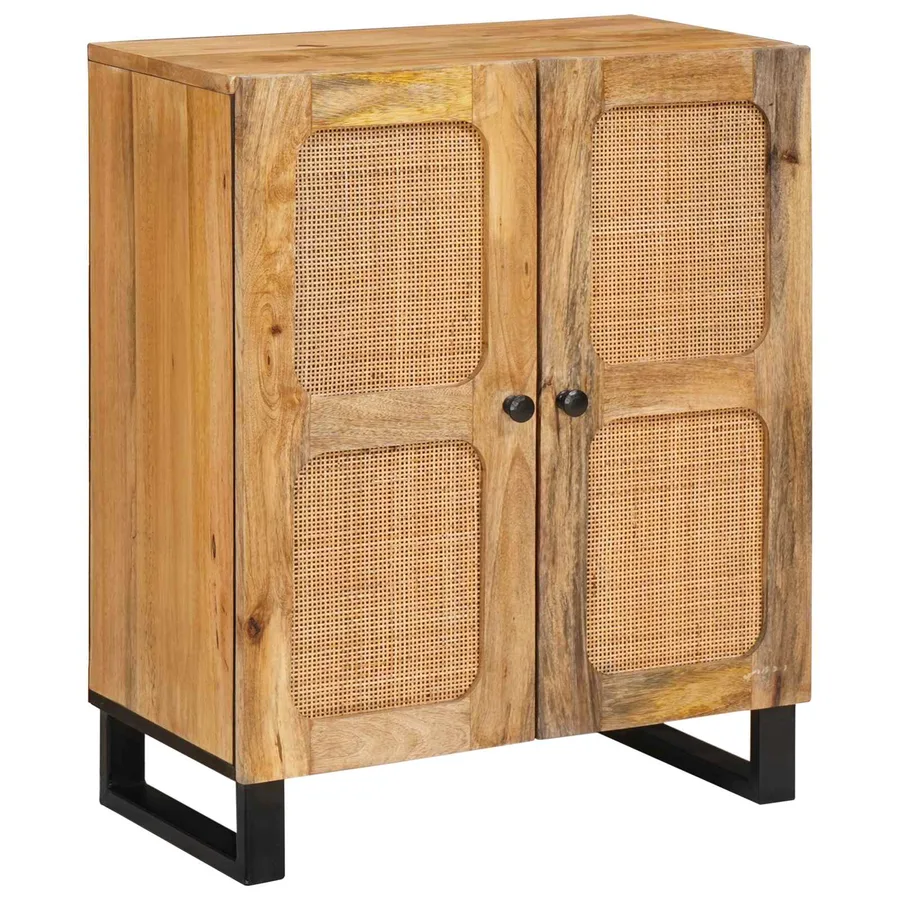 Buffet 3 pcs Marron 180 x 33 x 75 cm Bois de mangue massif - 3