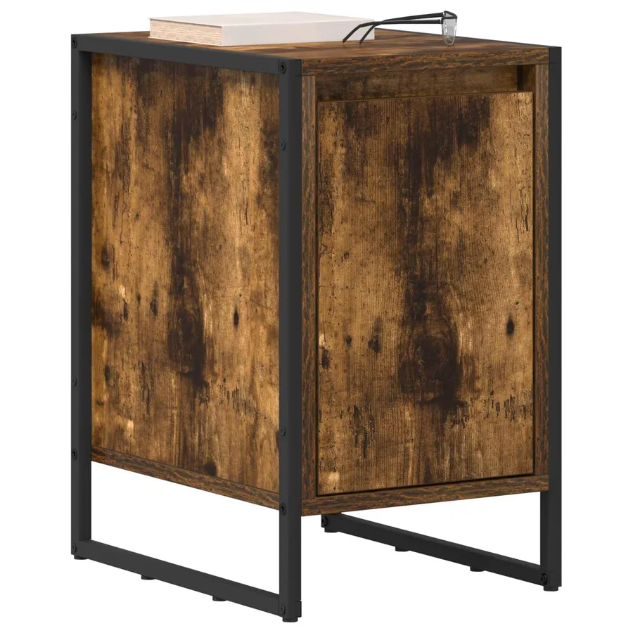 Table de chevet 2 pcs Chêne Fumé 39,5 x 30 x 50 cm - 3