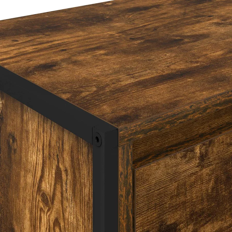 Table de chevet 2 pcs Chêne Fumé 39,5 x 30 x 50 cm - 8
