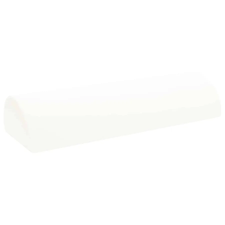 Coussin pour les jambes Uni Blanc 52 x 20 x 12 cm - 3
