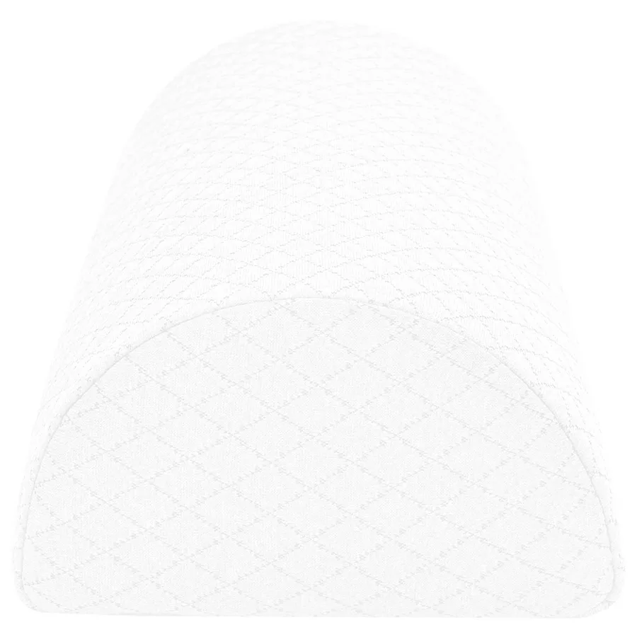Coussin pour les jambes Uni Blanc 52 x 20 x 12 cm - 5