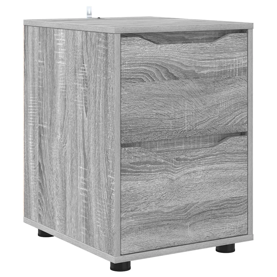 Armoire de rangement Gris Sonoma 40 x 48 x 57 cm - 2