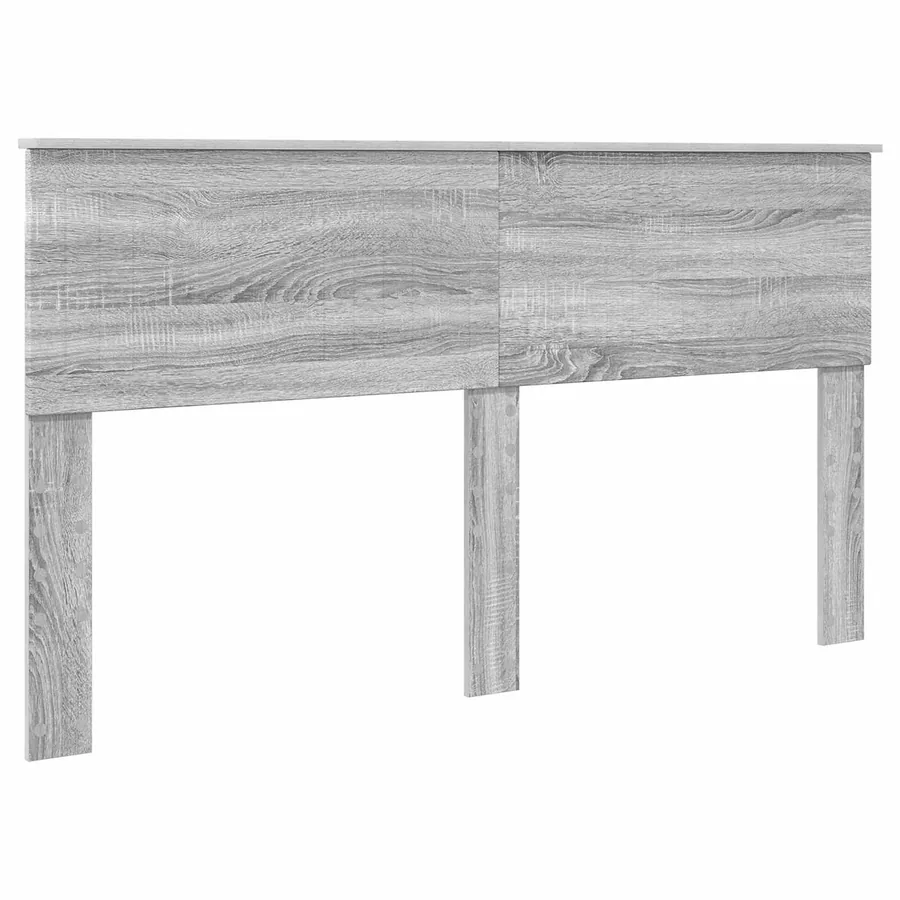 Cadre de lit Gris Sonoma 160 x 200 cm Bois Ingénierie - 7
