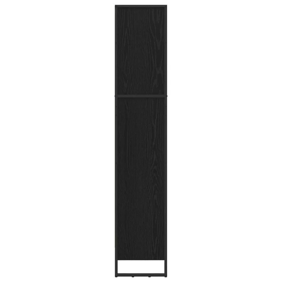 Bibliothèque Chêne noir 60 x 30 x 155 cm Bois d'ingénierie - 6