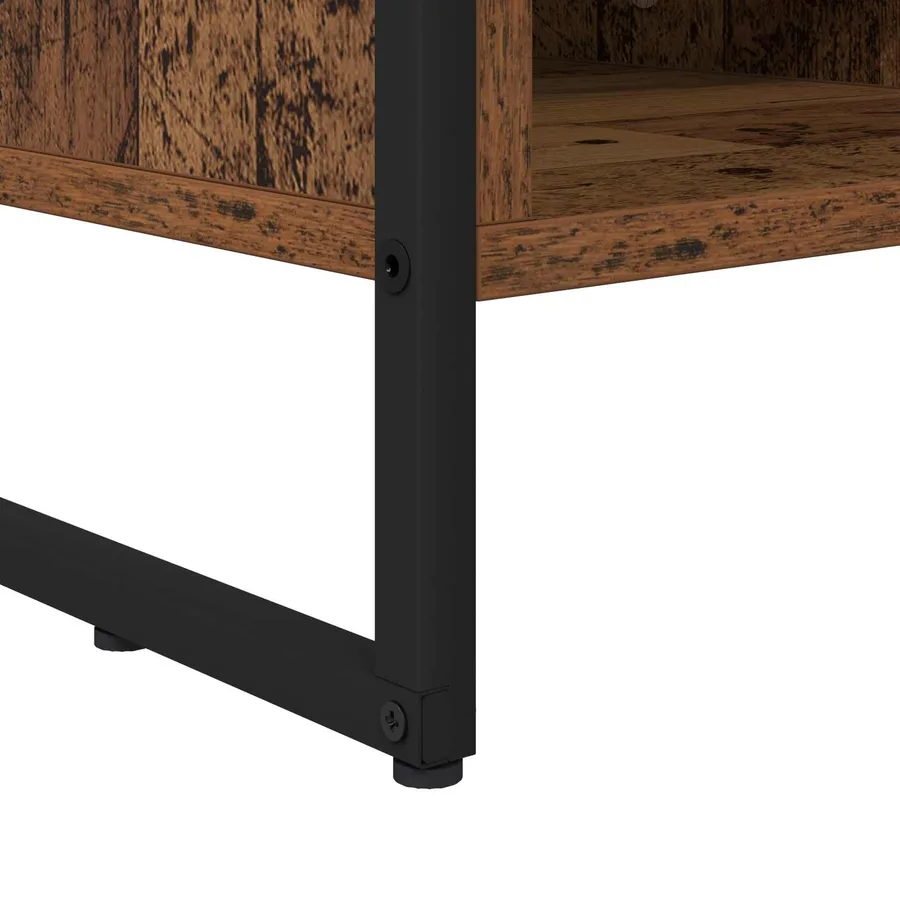 Meuble TV Bois Ancien 100 x 36 x 49,5 cm Bois d'ingénierie - 10
