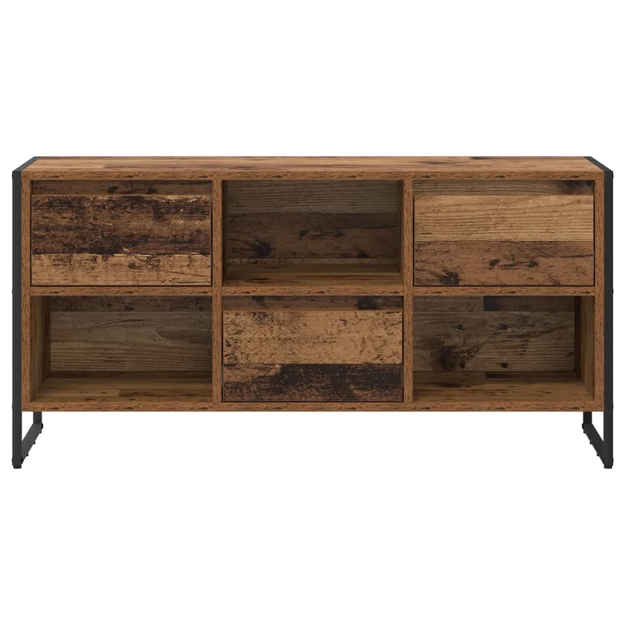 Meuble TV Bois Ancien 100 x 36 x 49,5 cm Bois d'ingénierie - 6