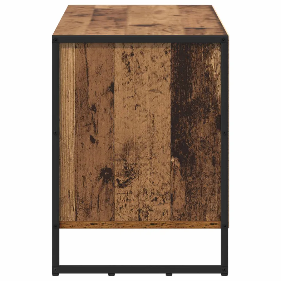 Meuble TV Bois Ancien 100 x 36 x 49,5 cm Bois d'ingénierie - 7