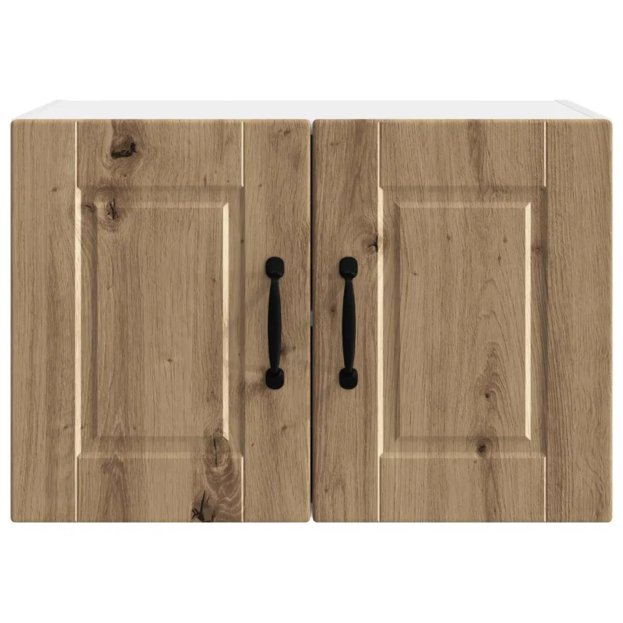 Meuble mural PORTO 2 pcs Chêne artisanal Bois d'ingénierie - 7