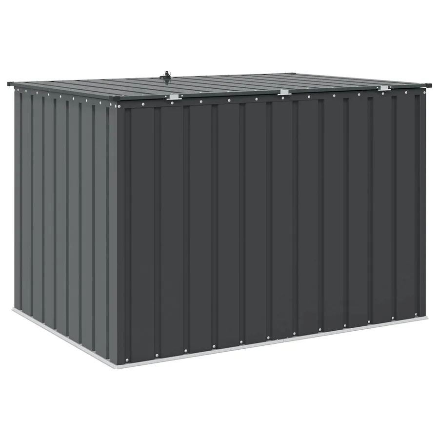 Boîte de Rangement de Jardin Noir 151,5 x 107 x 100 cm Acier - 9