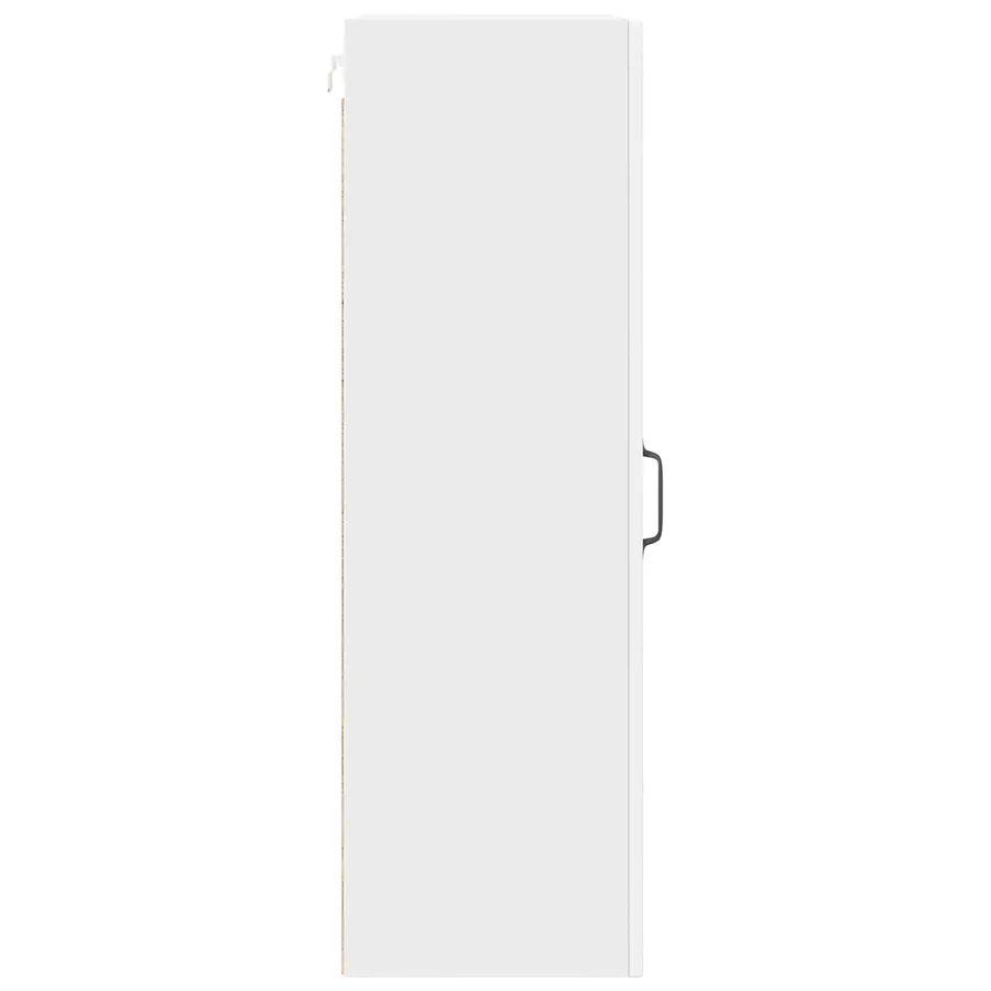 Cabinet en verre mural PORTO Blanc 40 x 31 x 100 cm - 7