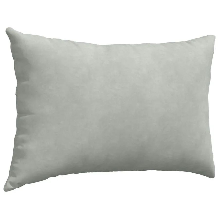 Coussins de canapé 2 pcs Gris clair 60 x 40 cm - 5