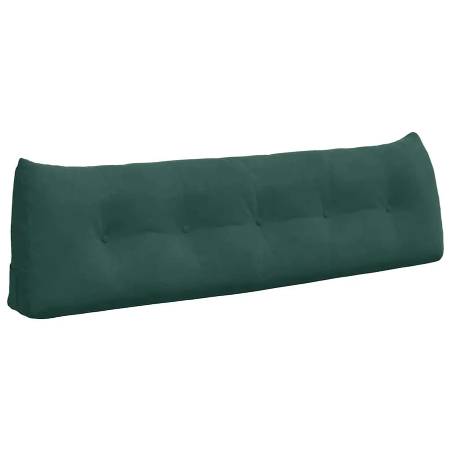 Coussin de Dos Vert foncé 160 x 24 x 50 cm Velours - 2
