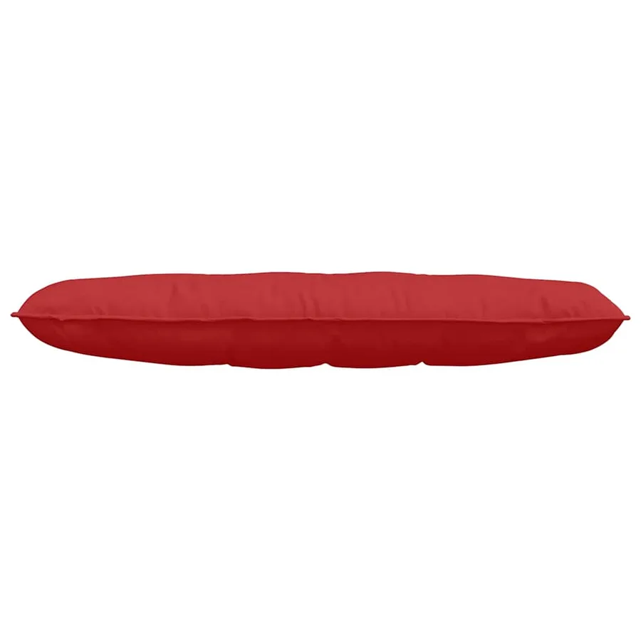 Coussin de Dos Rouge 140 x 19 x 50 cm tissu - 5