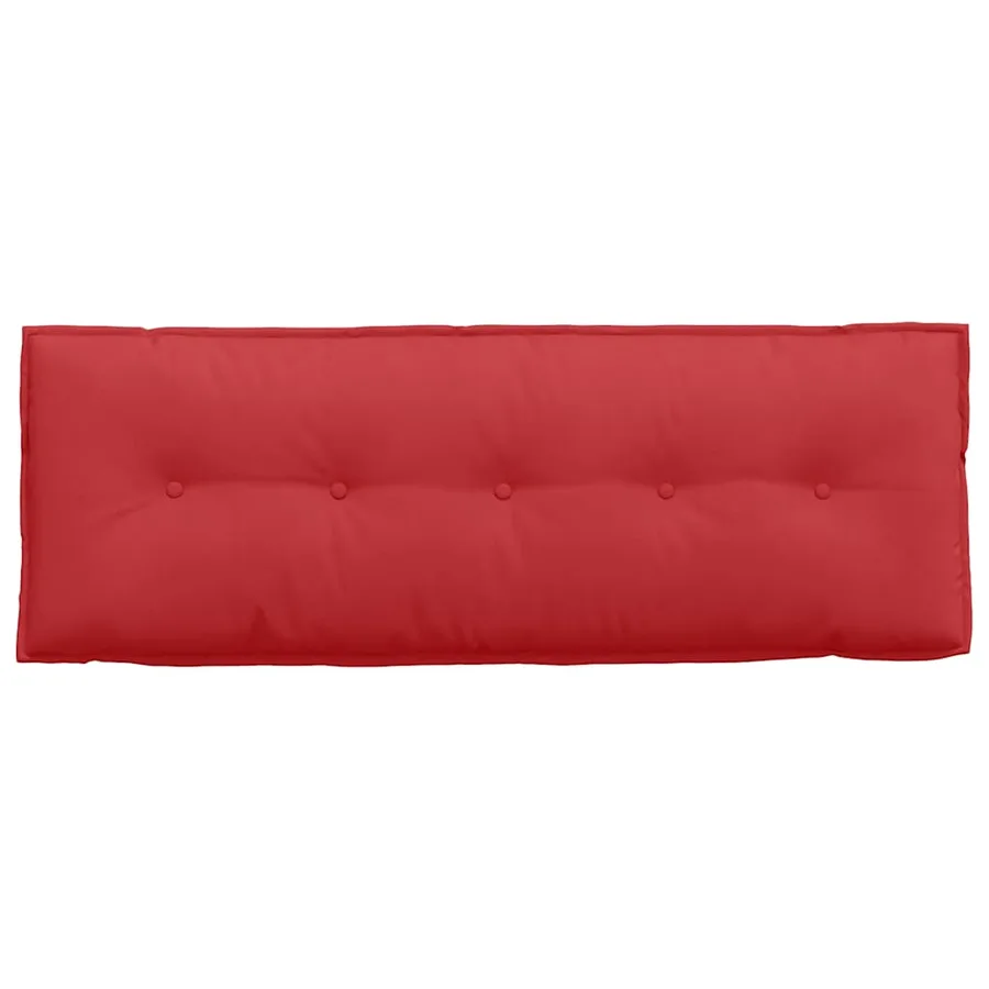 Coussin de Dos Rouge 140 x 19 x 50 cm tissu - 6
