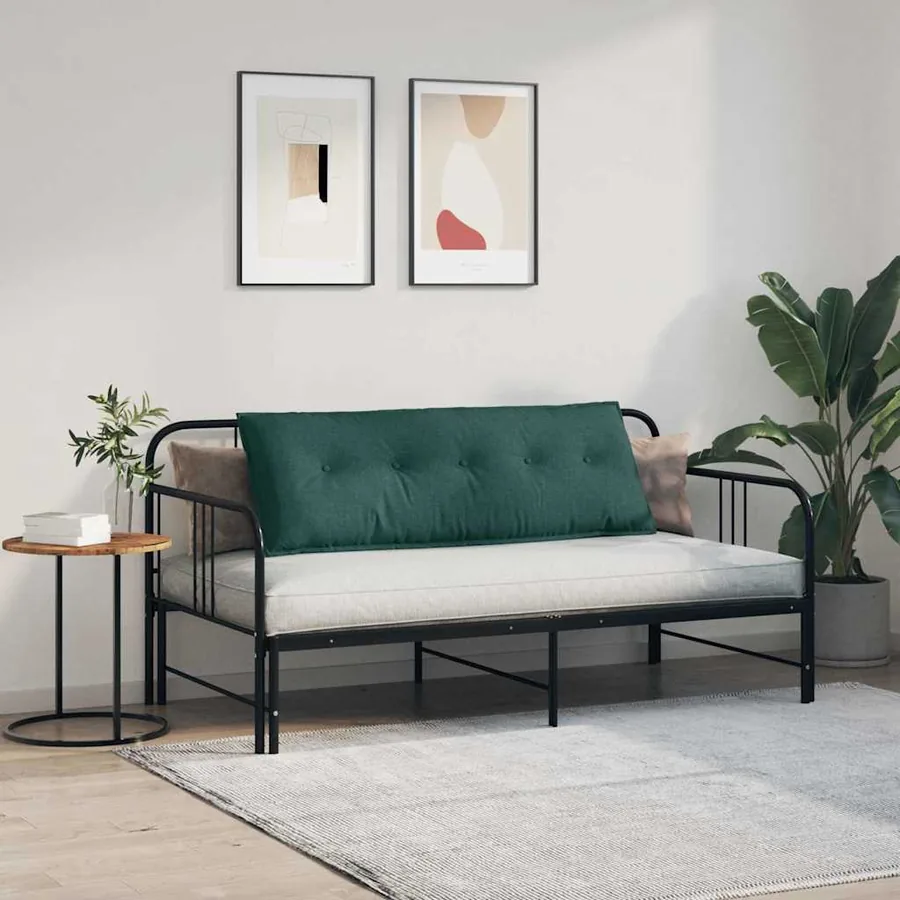 Coussin de Dos Vert foncé 140 x 19 x 50 cm tissu - 4