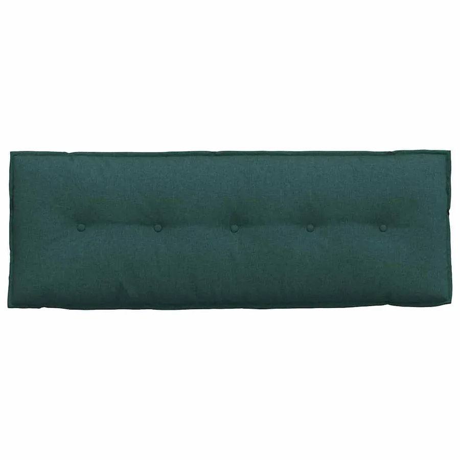 Coussin de Dos Vert foncé 140 x 19 x 50 cm tissu - 6