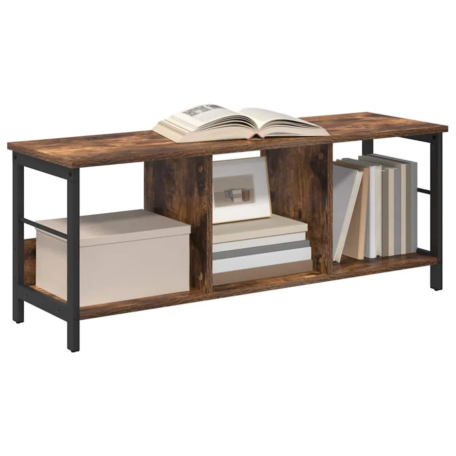 Étagère Chêne fumé 102 x 32 x 40,5 cm Bois d'ingénierie - 3