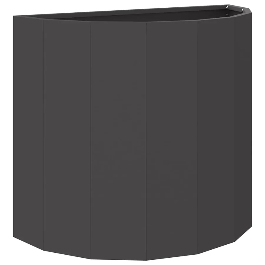 Jardinière Noir 60 x 30 x 50 cm Acier - 2