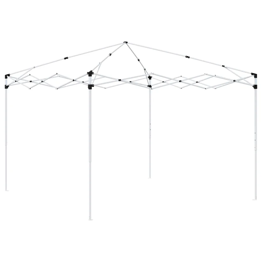 Tente de fête pop-up 290 x 290 x 245 cm Crème - 6
